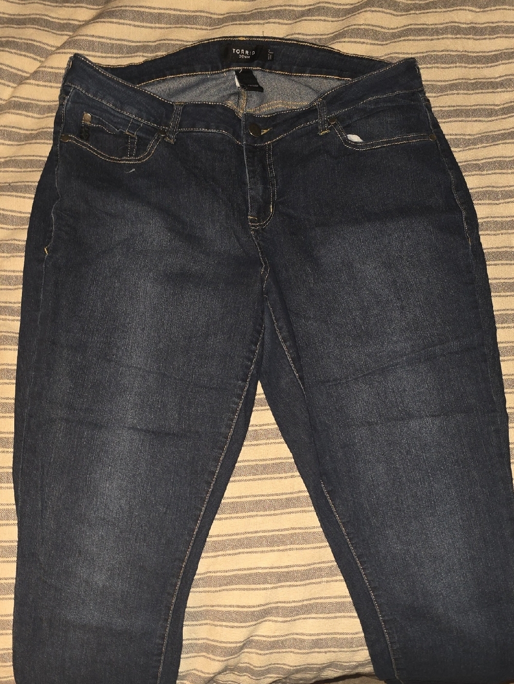 torrid Dark Indigo Skinny Jeans